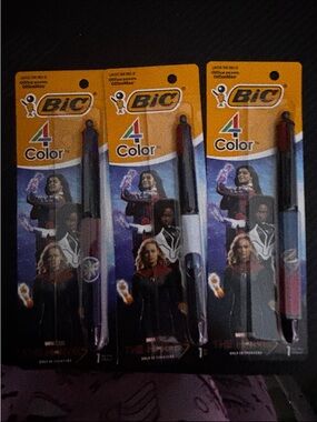 Bic 4 color The Marvels pens new unopened